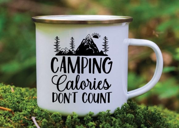 Camping Calories Don’t Count Graphics for Crafts