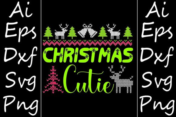Christmas Cutie Design Graphics for Local Business Branding