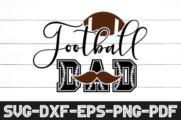 Football Dad Svg