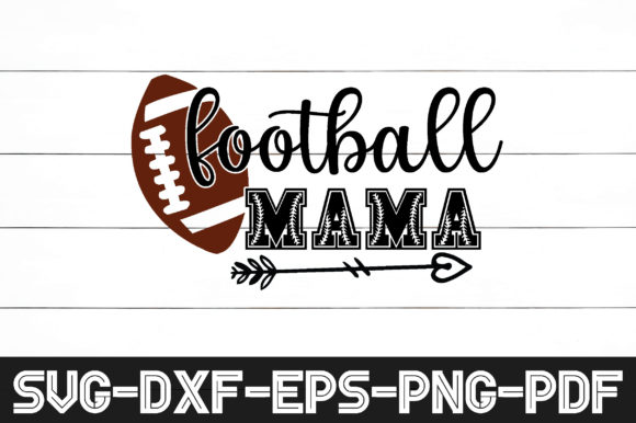 Football Mama Svg Graphics for Creative Publishers