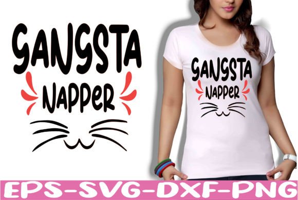 Gangsta Napper SVG for Crafts and Graphics