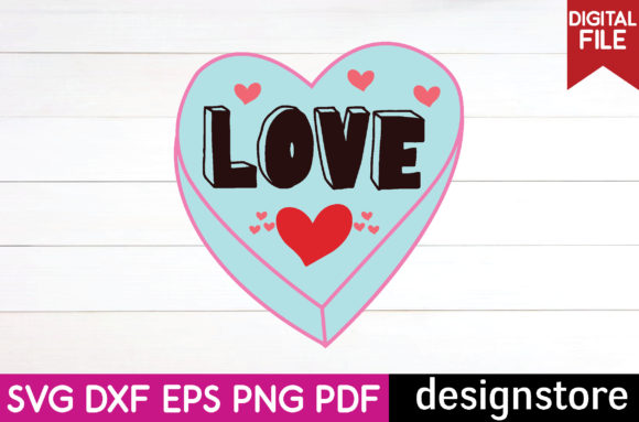Love Valentine s Day Svg Graphics for Crafts