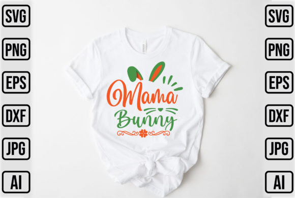 Mama Bunny Graphics for Crafts