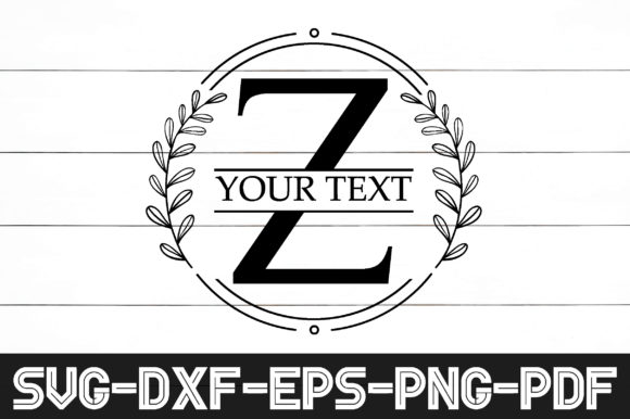 Monogram Design-letter Font Illustration