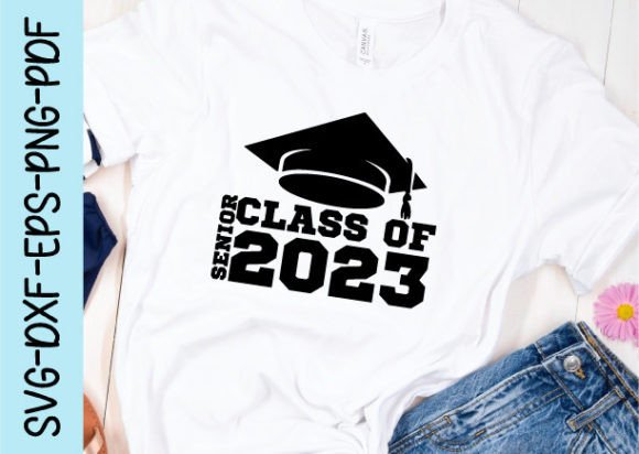 Senior Class of 2023 Svg: A Modern Graphic Design Asset for Bloggers and Publishers