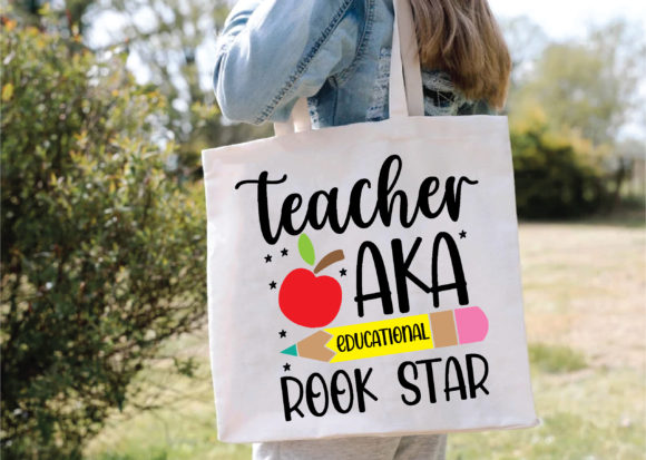 Teacher Aka Educational Rook Star Graphic for Crafts