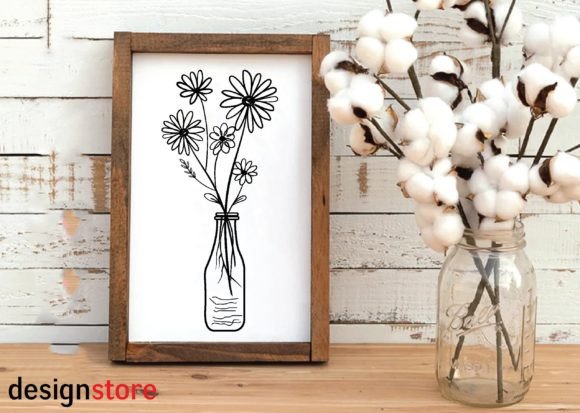 Wildflower Svg Graphics for Crafts
